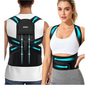Black and Blue Posture Corrector for Women